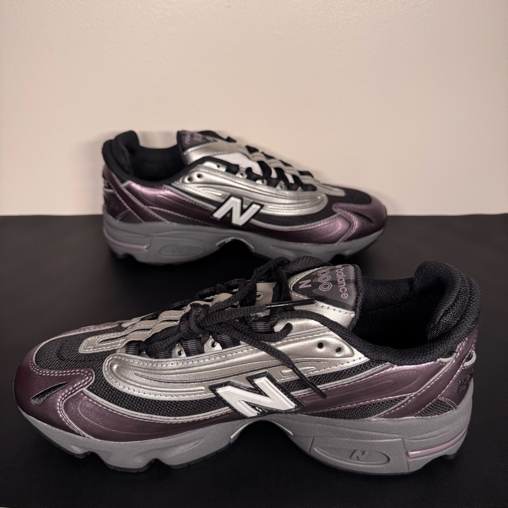 New Balance 1000 Dark Ice Wine - Picture 4 of 6